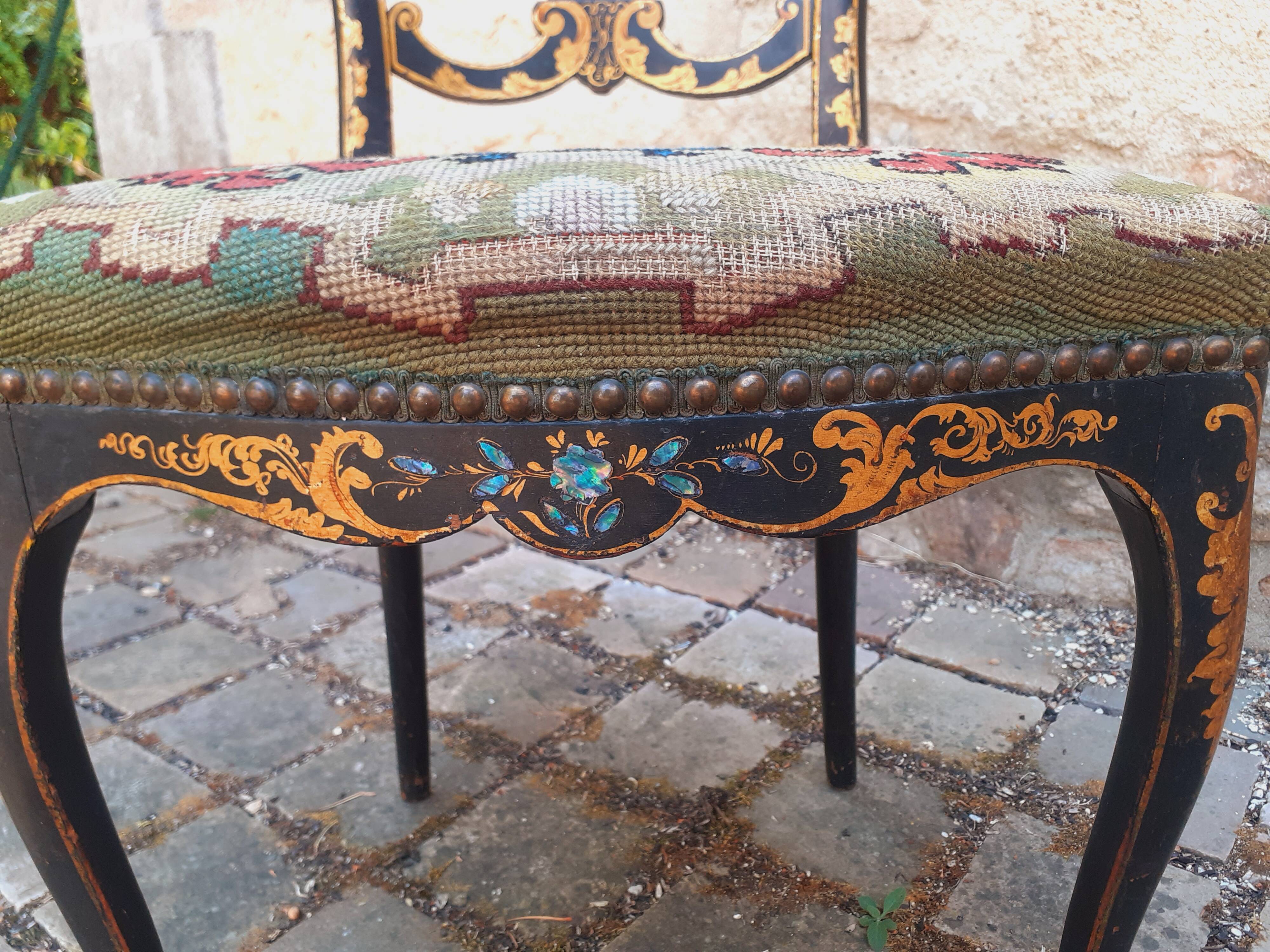 Chaise d'époque Napoléon III