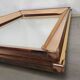 Pink art deco mirror