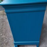 Commode bleu canard