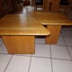 Beech wood coffee table