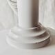 Vintage white ceramic up-and-down pendant light