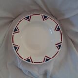 6 hollow plates old Salins les Bains. Basque model;