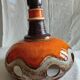 Vallauris style terracotta pendant light, 1970s