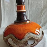 Vallauris style terracotta pendant light, 1970s
