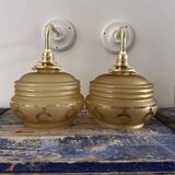 Pair of old wall lights