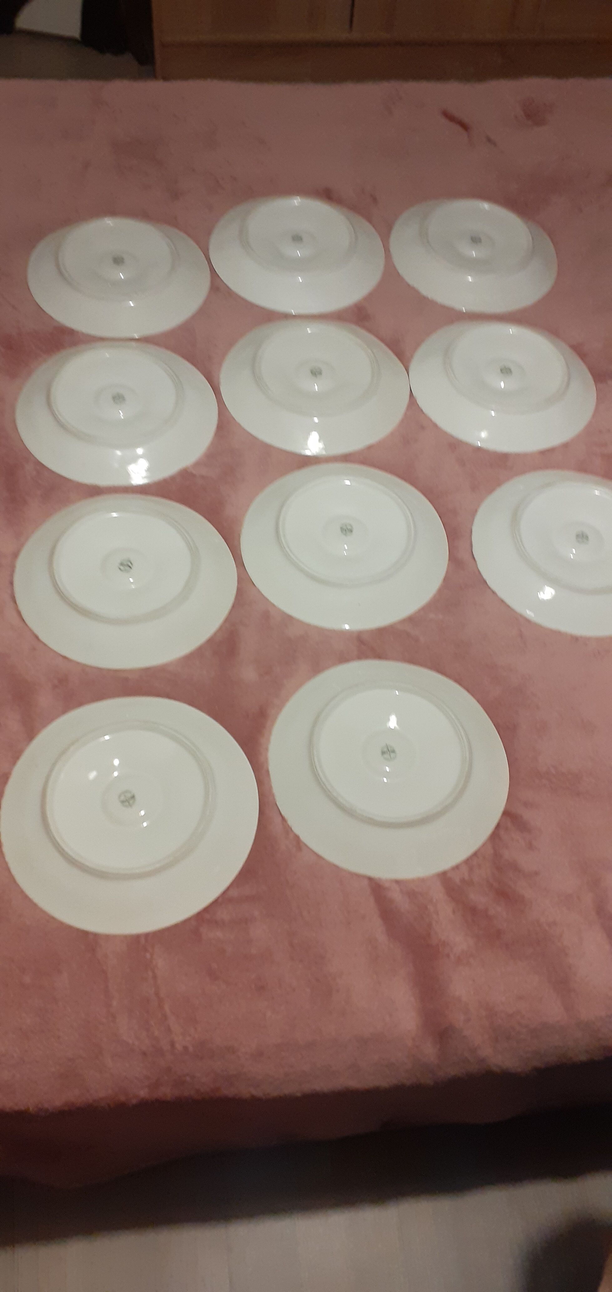 Limoges porcelain oyster service