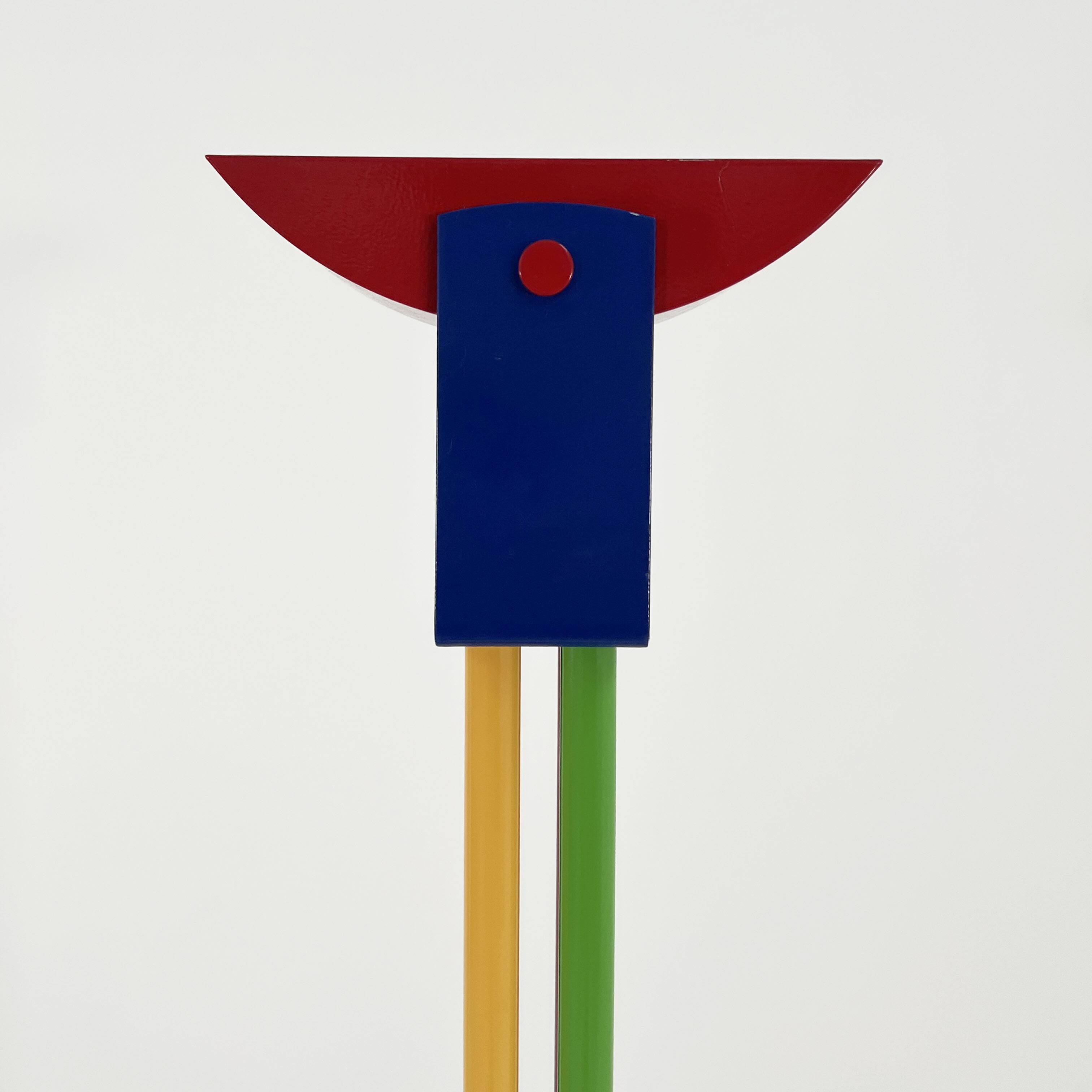 Multicolor floor lamp, 1980