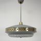 Space Age Metal Pendant by LUDIB Bratislava, Czechoslovakia, 1960's