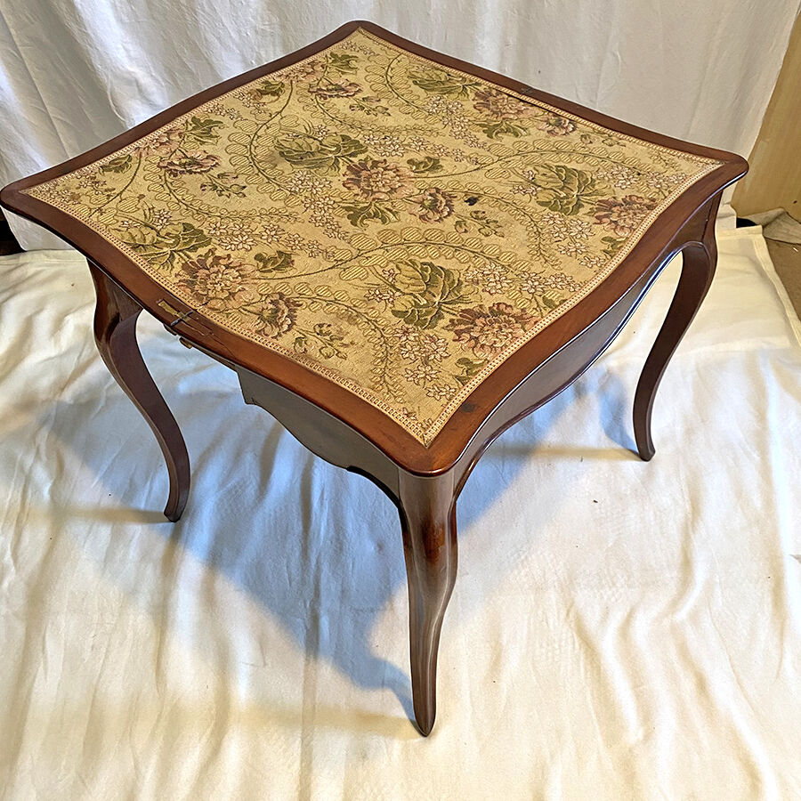 Louis Philippe mahogany game table