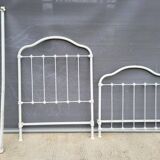 White metal bed “in its own juice” to be repainted