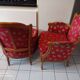 pair of shepherdess armchairs