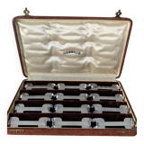 Box of 12 Orbrille silver-plated knife rests