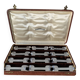 Box of 12 Orbrille silver-plated knife rests
