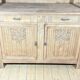 Buffet cupboard in oak brut art deco 1940-50