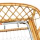 Vintage 1960 rattan basket 90x190