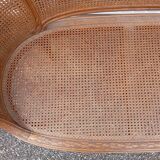 Caned bench in Louis XVI style