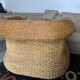 Fauteuil rotin et tressage végétal