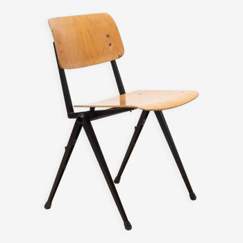 Vintage stackable chair marko black beech