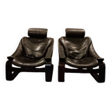 Paire de fauteuils Kroken