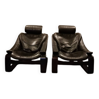 Pair of Kroken armchairs