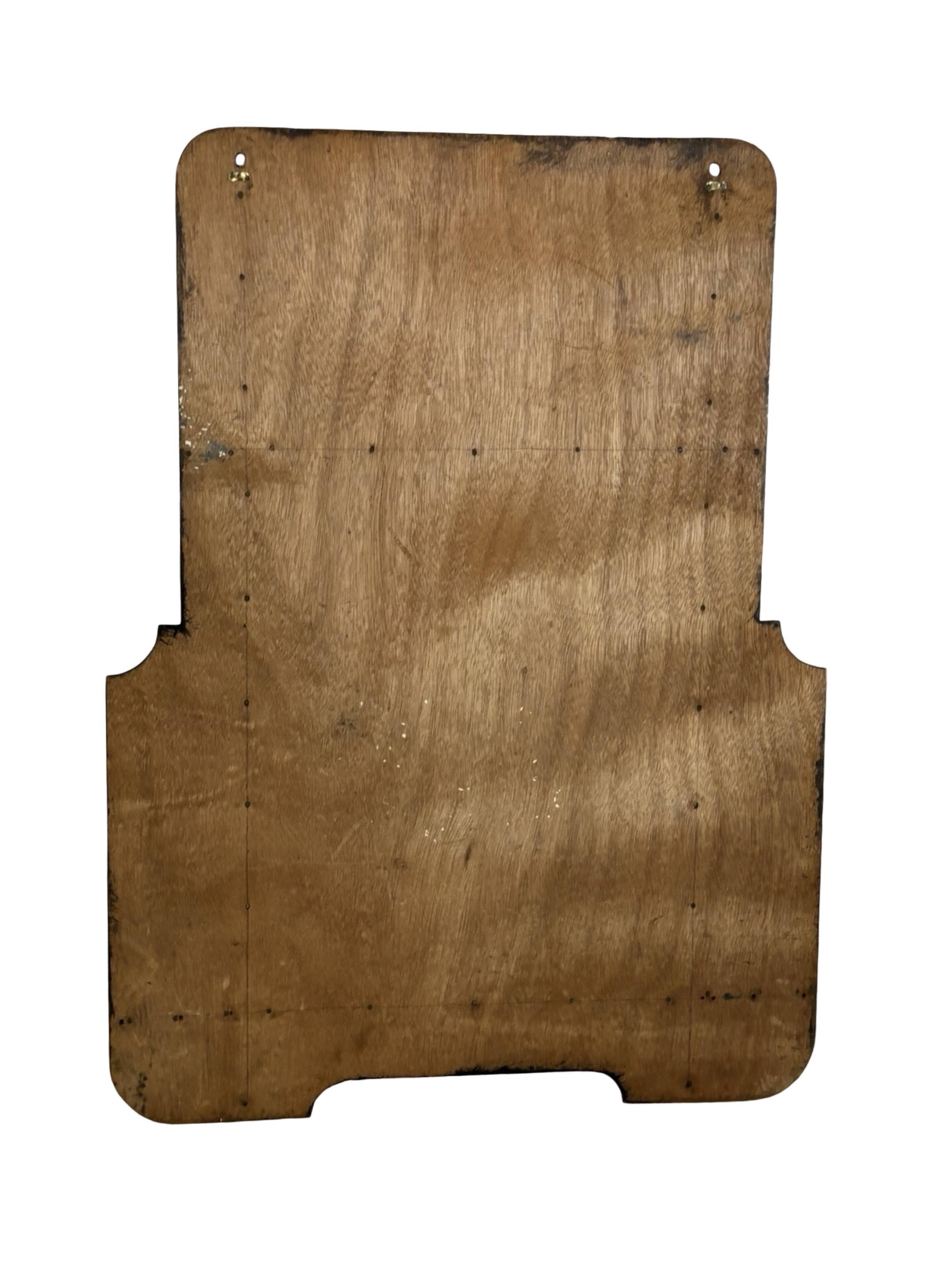 Art Deco hanging cabinet, wall cabinet, 1920s oak design