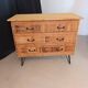 Vintage rattan chest of drawers