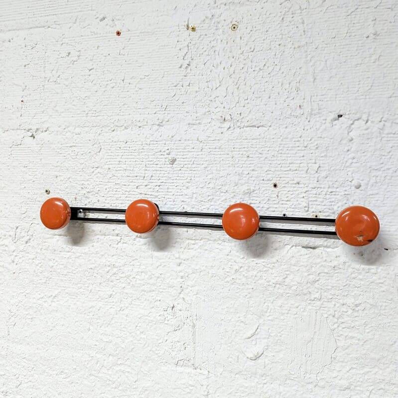 Vintage metal coat rack