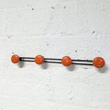 Vintage metal coat rack