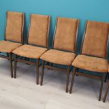 Set of six beech chairs, Danish design, 1960s, production: Denmark