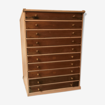 10 drawer craft furniture