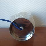 Art Deco table lamp Clichy glass