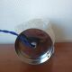 Art Deco table lamp Clichy glass