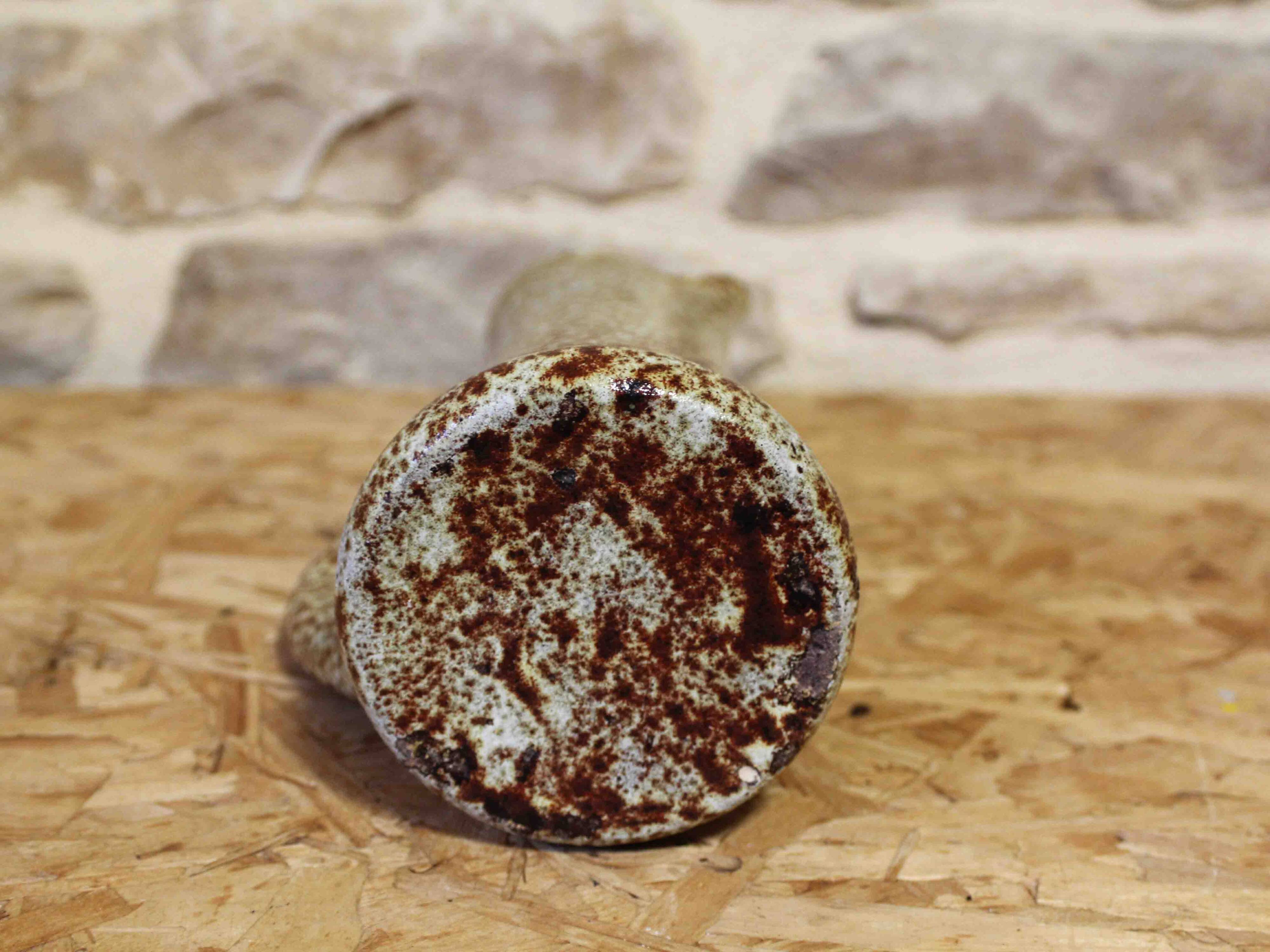 Glazed stoneware jug