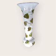 Baccarat Opaline Vase XXL Grape Decoration 1860 19th Century France