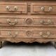 Louis XV solid wood chest of drawers