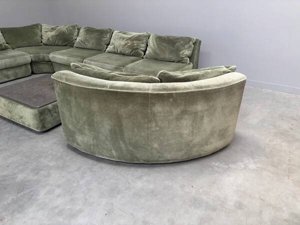 Large vintage modular sofa by Musterring, Germany 1970s