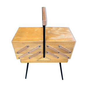 Travailleuse en bois