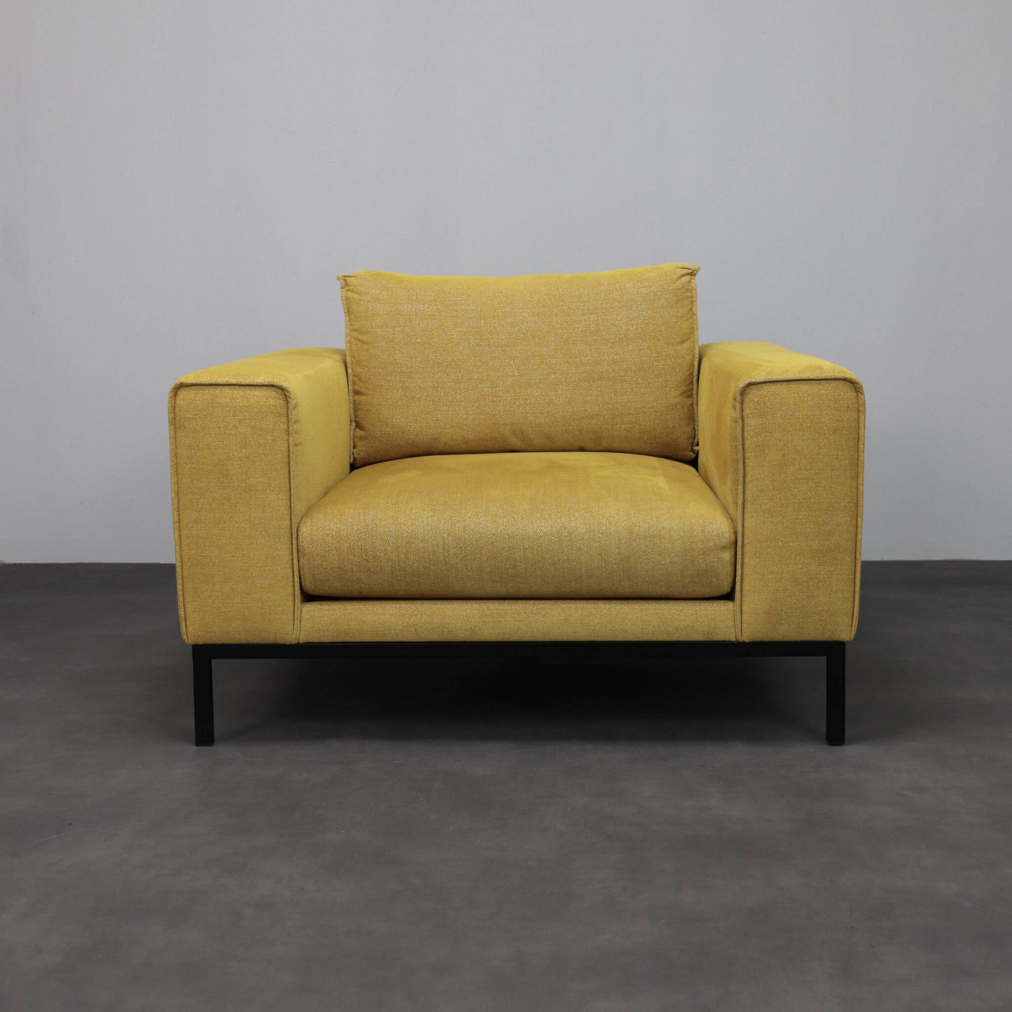 Pair of Custom-Made Love Seats / Oversized Lounge Chairs, 2000s