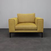 Pair of Custom-Made Love Seats / Oversized Lounge Chairs, 2000s