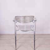 Aluminium stackable chair by Jorge Pensi for Amat 3, 1980