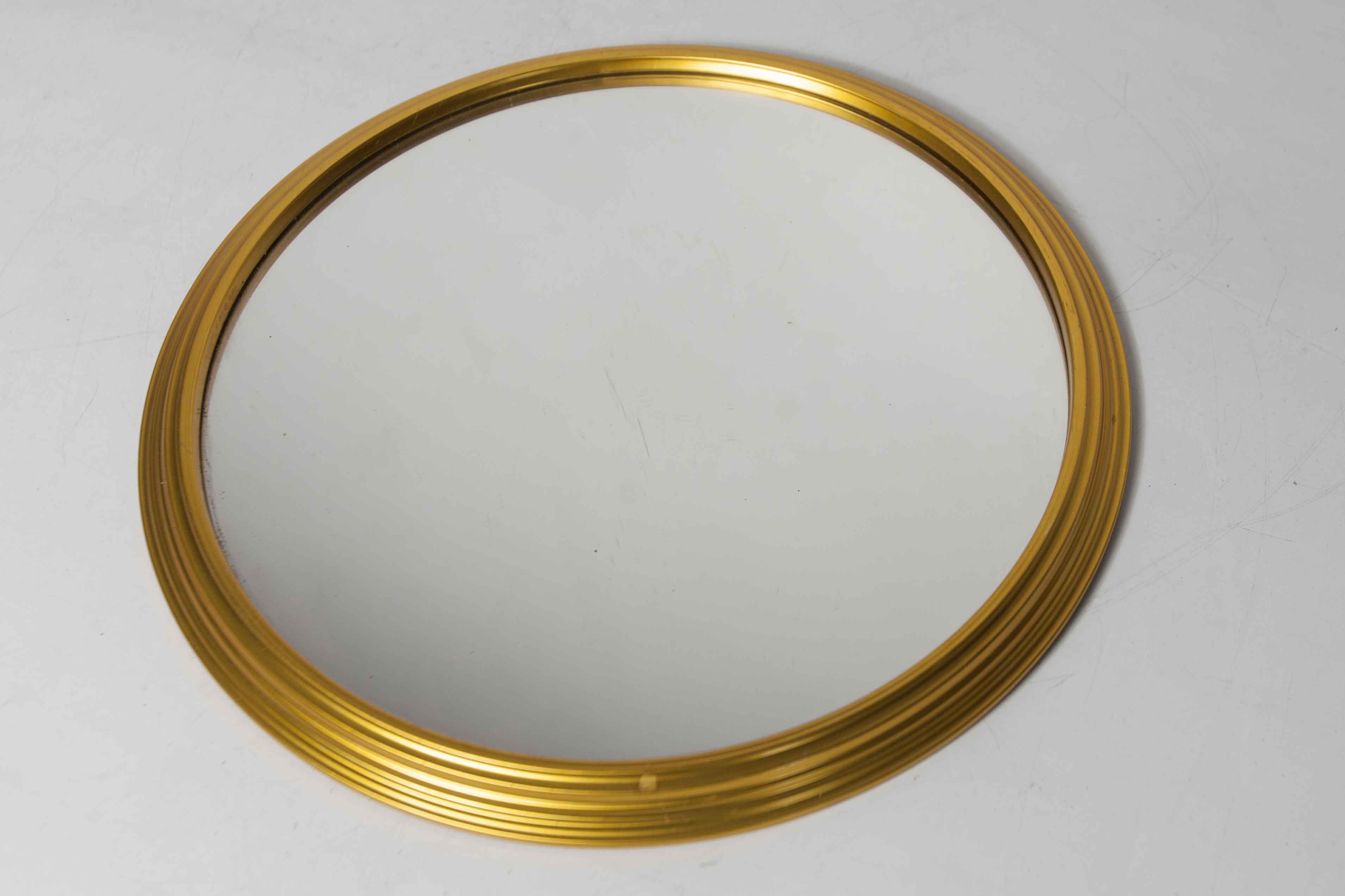 Golden mirror top 1960 d32cm