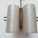 Scandinavian suspension in teak and perspex 60s 70s