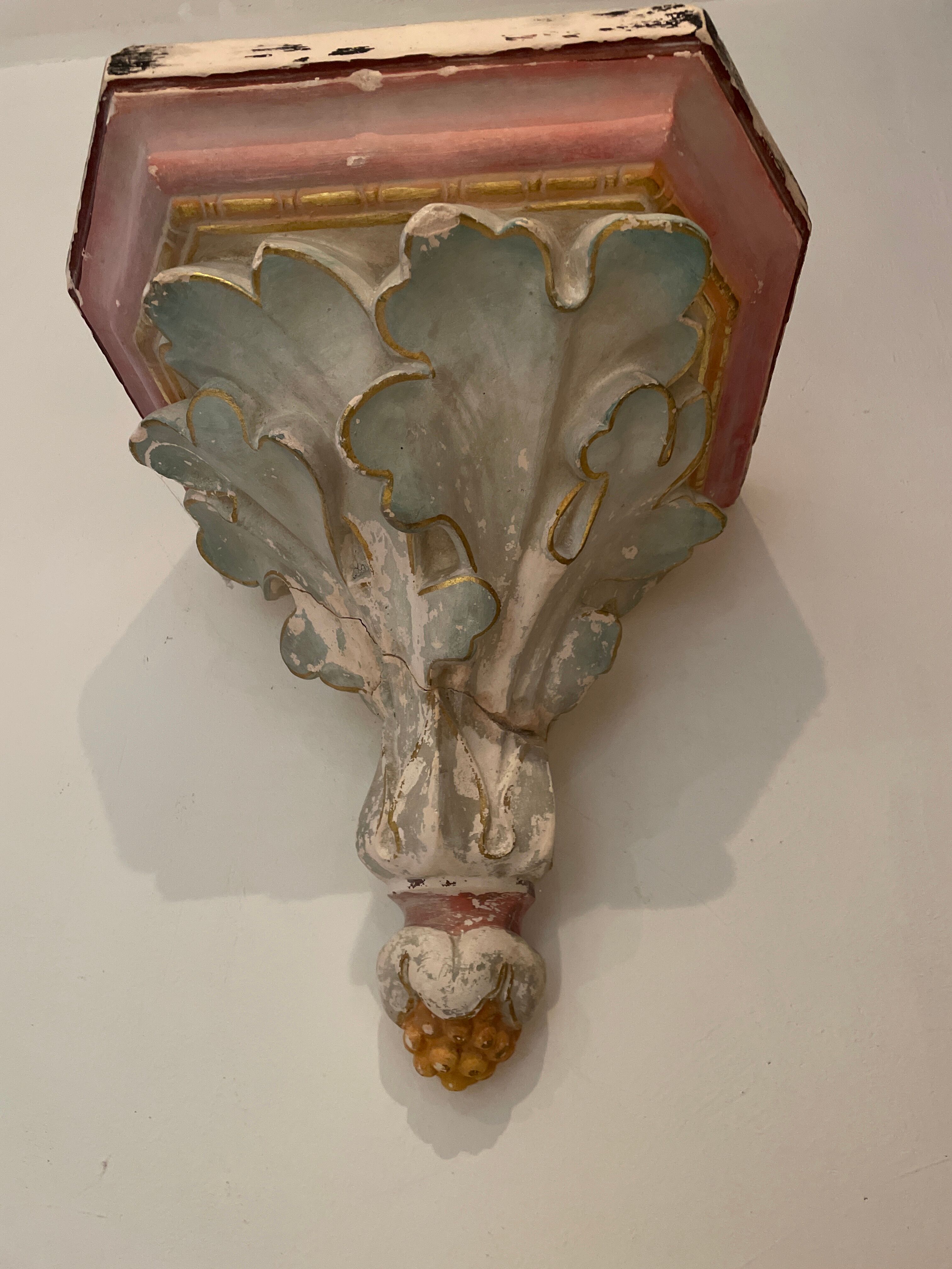 Plaster wall console