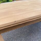 Table à manger scandinave extensible en bois 235cm 1960