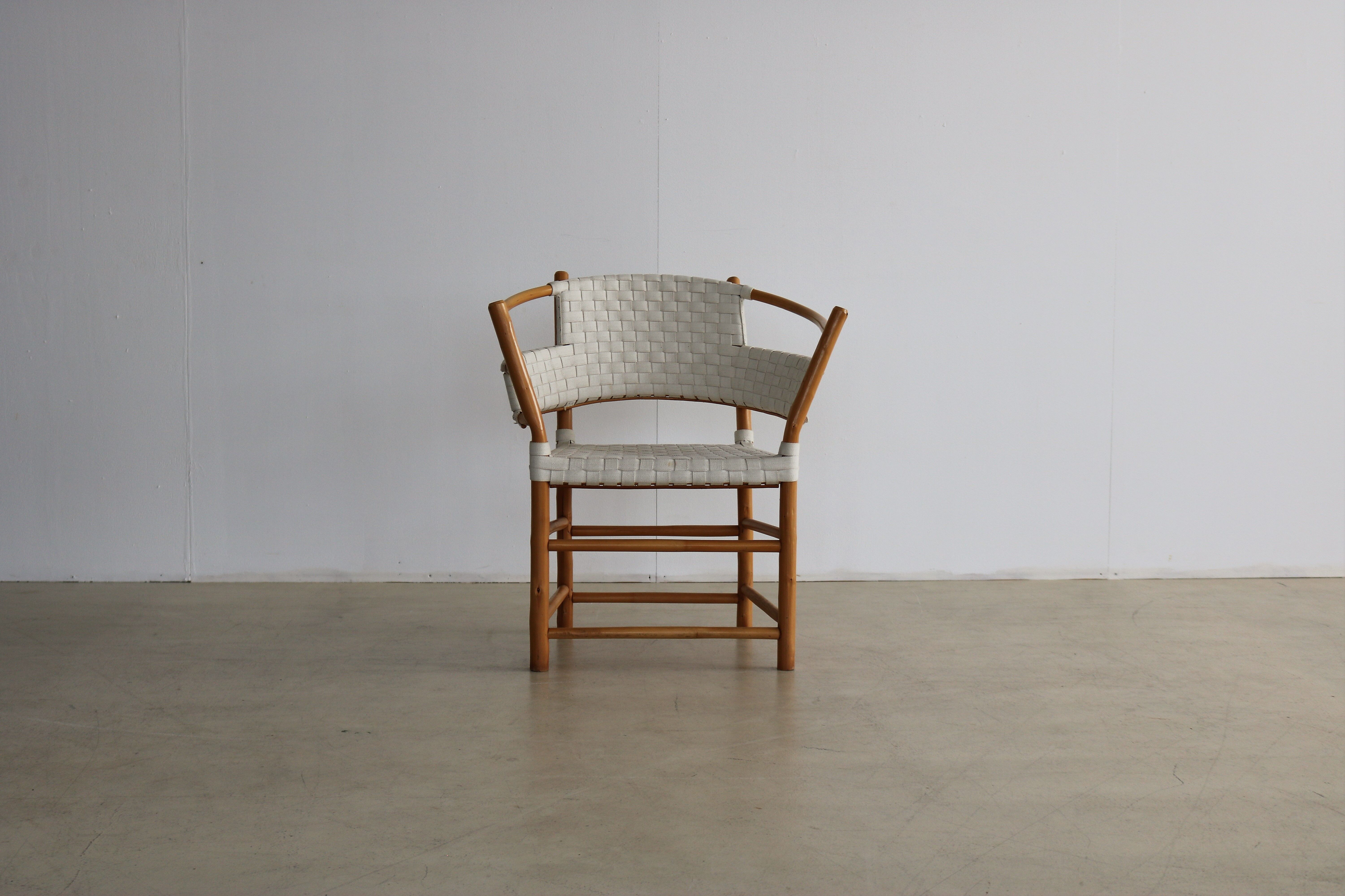 Vintage danish bamboo chair