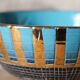 Seta Series footed bowl by Aldo Londi for Bitossi