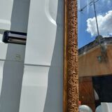 Miroir de Cheminée 19 éme en Bois et Stuk Doré