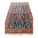 Ancien tapis persan noué main décor arbre de vie 230x140cm
