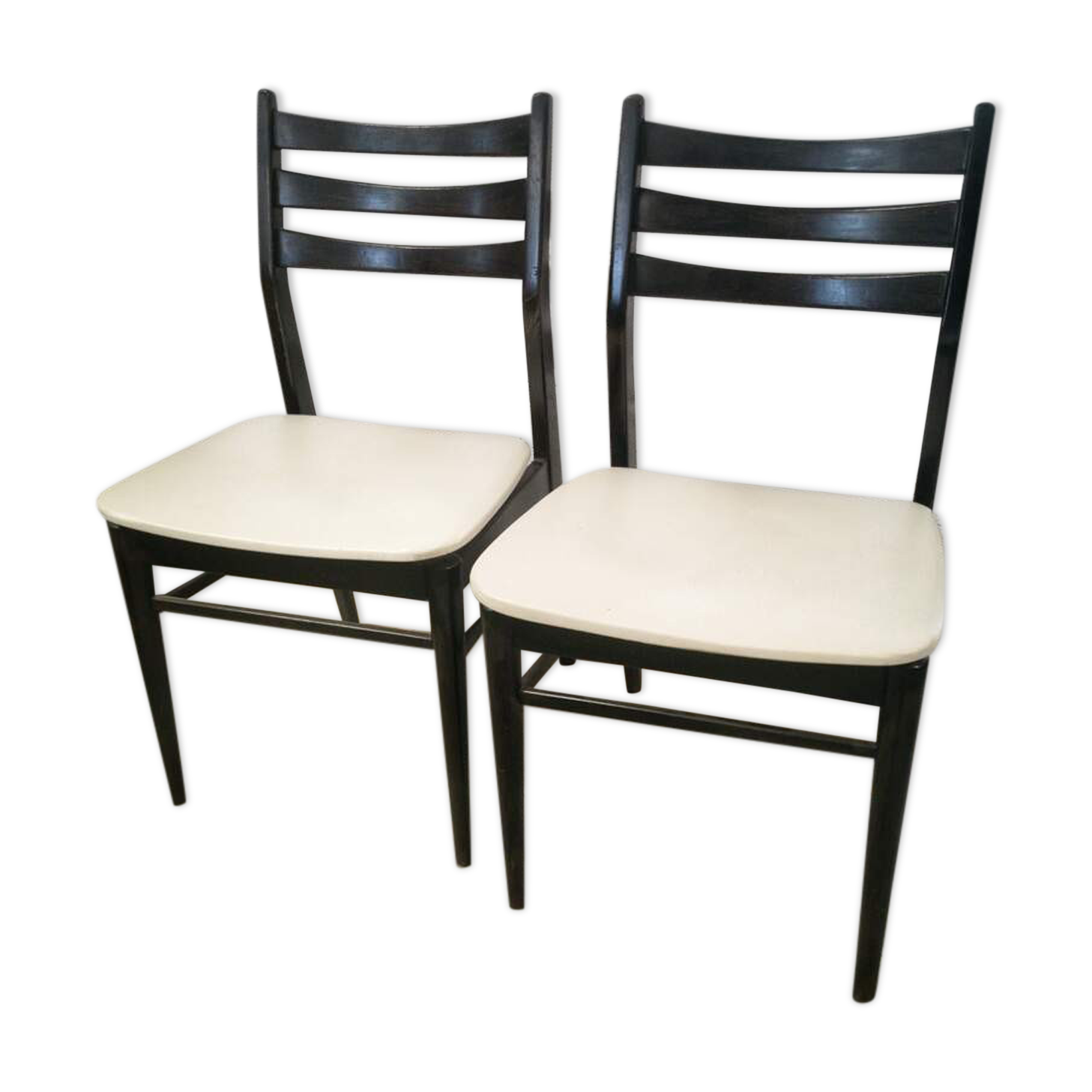 Paire de chaises vintage design scandinave