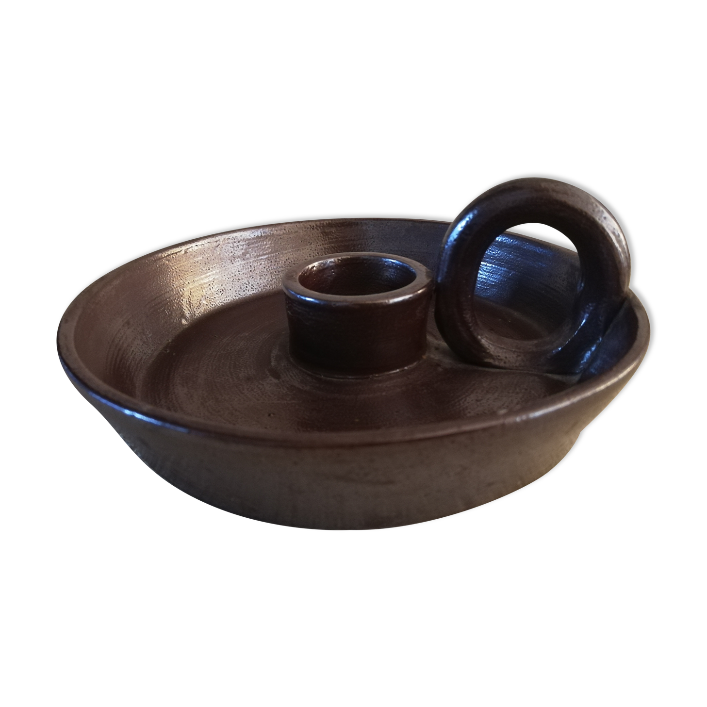 Sandstone hand candle holder